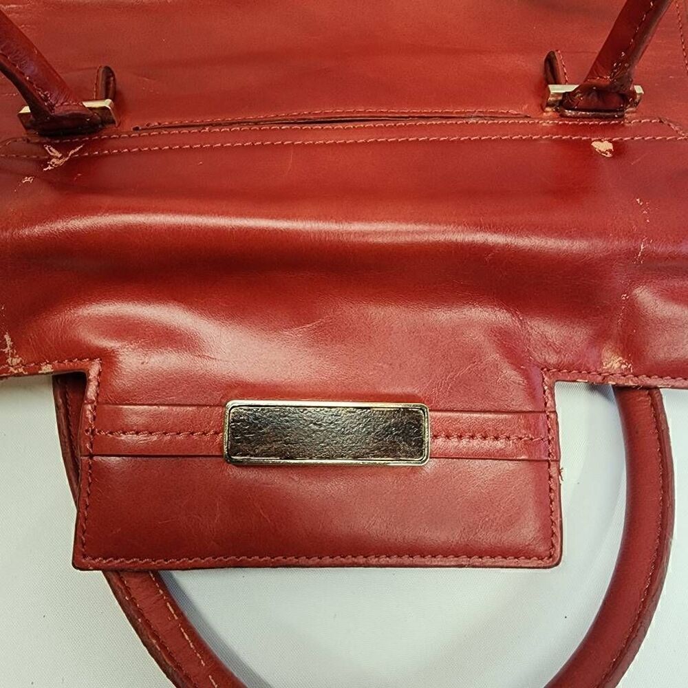 Botkier Nicola Large Red Leather Tote - Picture 10 of 12